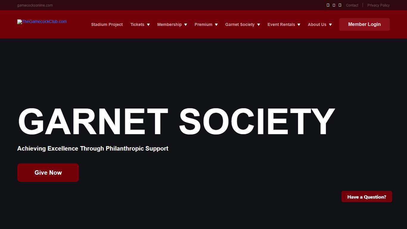 Garnet Society – TheGamecockClub.com